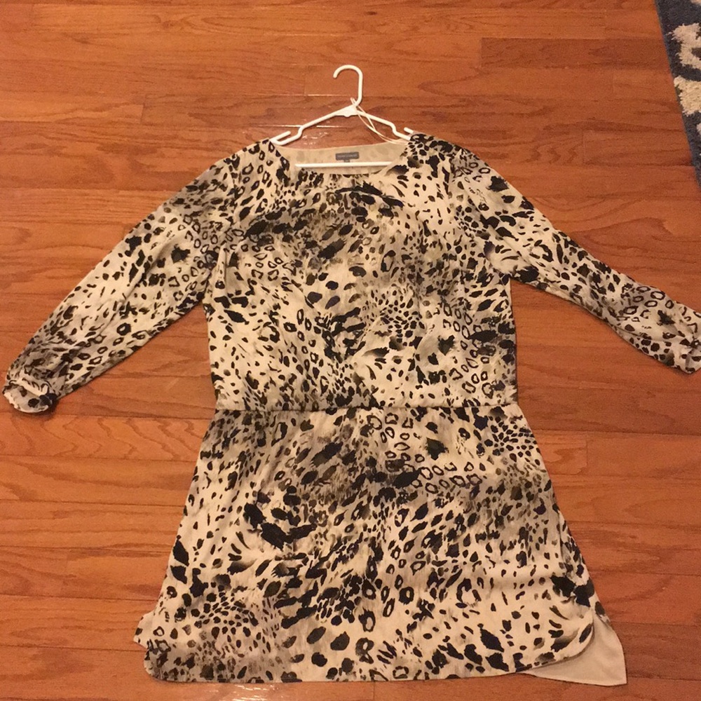 plus size Animal print dress